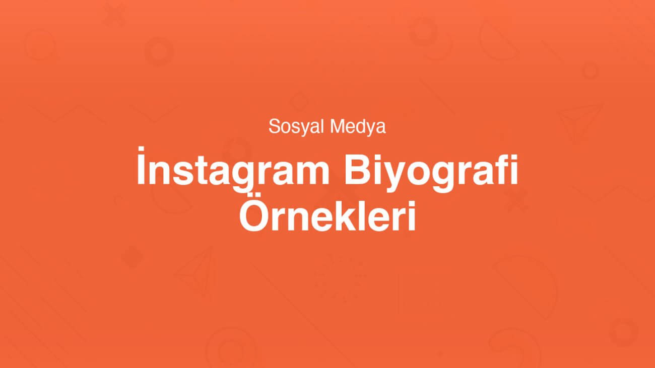 instagram biyografi ornekleri